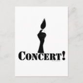 Basic Concert Briefkaart (Voorkant)
