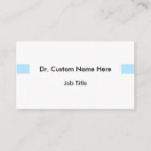 Basic & Conservative Professional Visitekaartje (Voorkant)