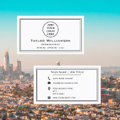 Basic Corporate Professional Business Logo Visitekaartje