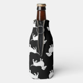 Basic Dachshund Pattern Flesjeskoeler (Fles Achterkant)