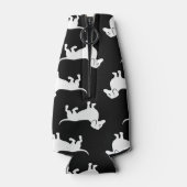 Basic Dachshund Pattern Flesjeskoeler (Achterkant)