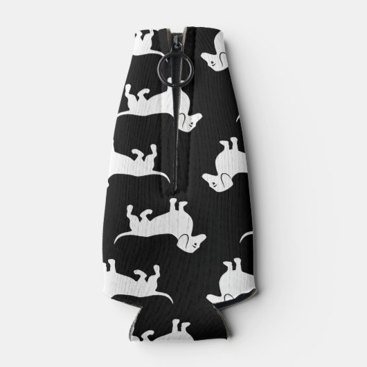 Basic Dachshund Pattern Flesjeskoeler (Achterkant)