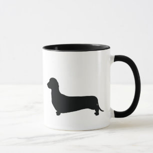 Basic Dachshund Silhouette Mok