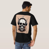 Basic Dark DJ T-shirt (Achterkant volledig)