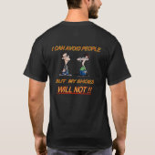 Basic Dark HorseShoe Pitching T-Shirt (Achterkant)