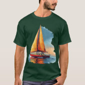 Basic Dark T-Shir T-shirt (Voorkant)