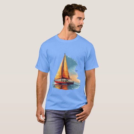 Basic Dark T-Shir T-shirt (Voorkant volledig)