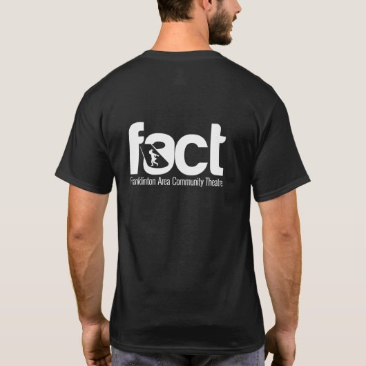 Basic Dark T-Shirt (Achterkant)