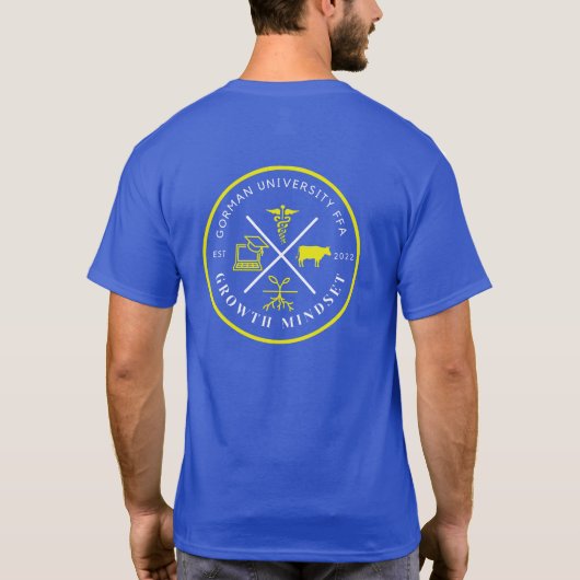 Basic Dark T-Shirt (Achterkant)