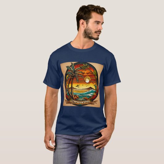 Basic Dark T-Shirt (Voorkant volledig)