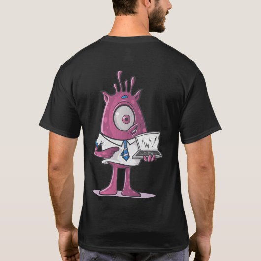 Basic Dark T-Shirt (Achterkant)