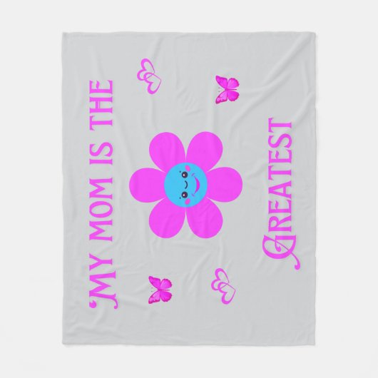 Basic Dark T-Shirt Fleece Deken (Voorkant)