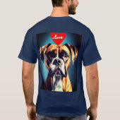 Basic Dark T-shirt: stijl, comfort en maatwerk T-shirt (Achterkant)