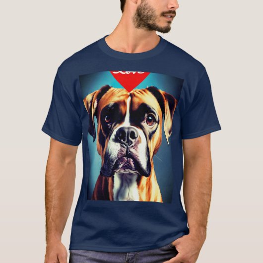 Basic Dark T-shirt: stijl, comfort en maatwerk T-shirt (Voorkant)