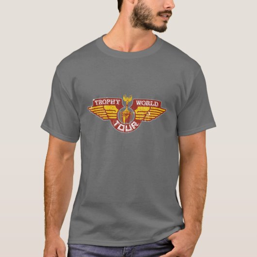 Basic Dark T-Shirt (TWT Wings Logo) (Voorkant)