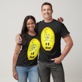 Basic donker T-shirt (Unisex)