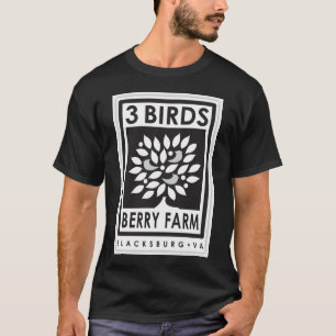 Basic donker T-shirt