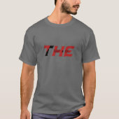 Basic donker T-shirt (Voorkant)