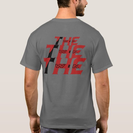 Basic donker T-shirt (Achterkant)