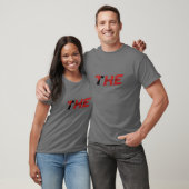 Basic donker T-shirt (Unisex)