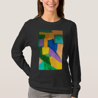 Basic Donker T-shirt abstract