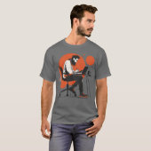 Basic Donker T-shirt bedrukt (Voorkant volledig)