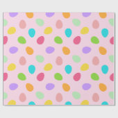 Basic Eggs Pink Cadeaupapier (Vlak)