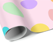 Basic Eggs Pink Cadeaupapier (Rol Hoek)