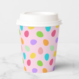 Basic Eggs Pink Papieren Bekers