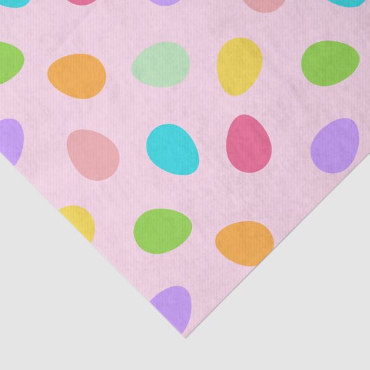 Basic Eggs Pink Tissuepapier (Detail)