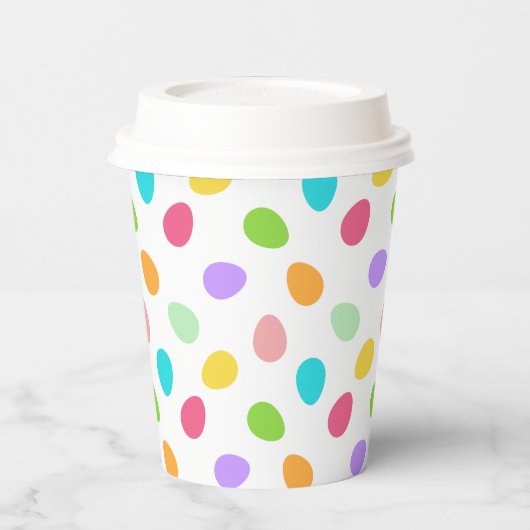 Basic Eieren Wit Papieren Bekers (Links)