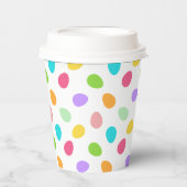 Basic Eieren Wit Papieren Bekers (Voorkant)