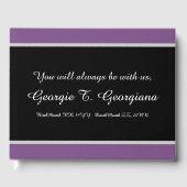 Basic- en minimale sympathisanten gastenboek (Voorkant)