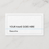 Basic- en Minimale Visitekaartje (Voorkant)