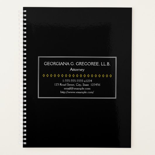 Basic- en procureur-Planner Planner (Voorkant)