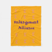 Basic Enlargement Alliance Blanket Fleece Deken (Voorkant)