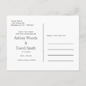 Basic Essential - Het Briefkaart van de datum opsl (Achterkant)