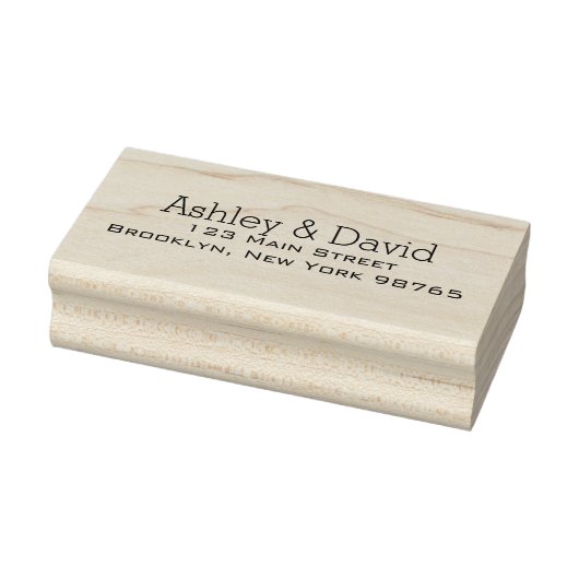 Basic Essential Return Adres rubberen stempel (Stempel)