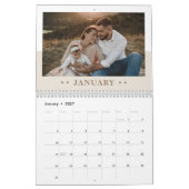 Basic Family Photo Script Kalender (Jan 2027)