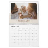 Basic Family Photo Script Kalender (Feb 2027)