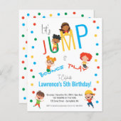 Basic Fun Trampoline Park Jump Kinder feestdag Ver (Voorkant / Achterkant)