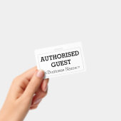 Basic - GEMACHTIGDE GASTEN - badge (Handheld)