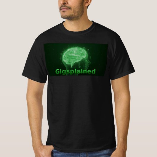 Basic Gigsplained T-shirt (Voorkant)