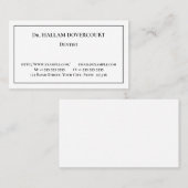 Basic Healthcare Professional Visitekaartje (Voorkant / Achterkant)