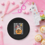 Basic heks Halloween kostuum grappig sarcastisch Papieren Bordje (Feest)