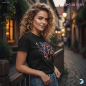 Basic Heks Moderne Vrouwen Halloween T-shirt