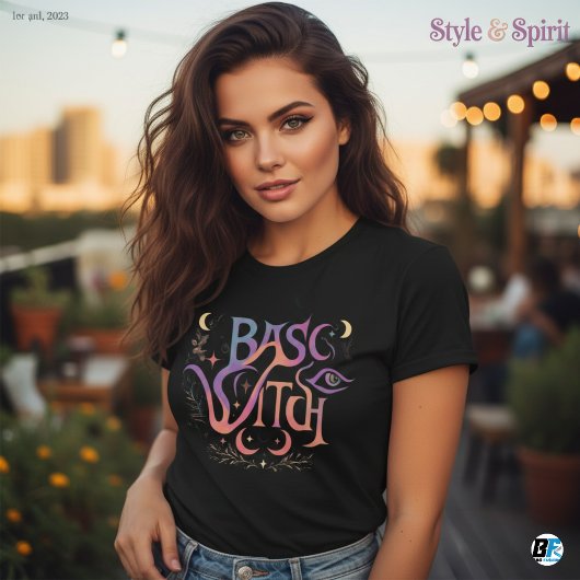 Basic Heks Moderne Vrouwen Halloween T-shirt