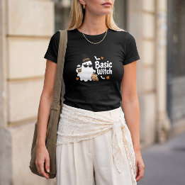 Basic Heksengeest Shirt | Glam Halloween Design