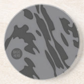 BASIC HERO 1c Zandsteen Ronde Onderzetter (Voorkant)