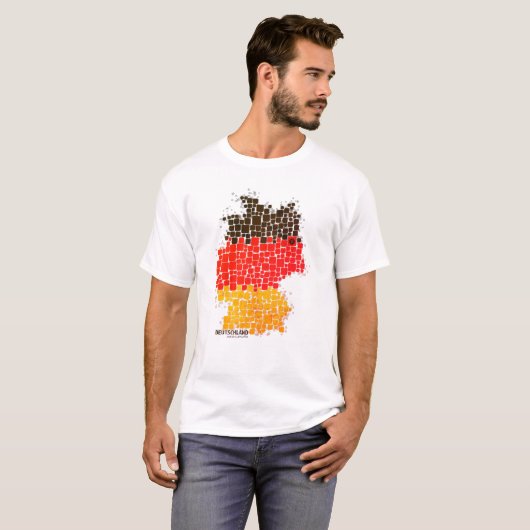 Basic Herren Shirt Deutschland 2018 (Voorkant volledig)